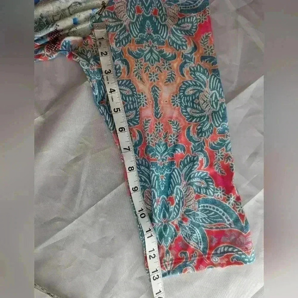 Closet Full Size XXL Blouse Shirt Top Embellished Sharkbite hem - Picture 11 of 12